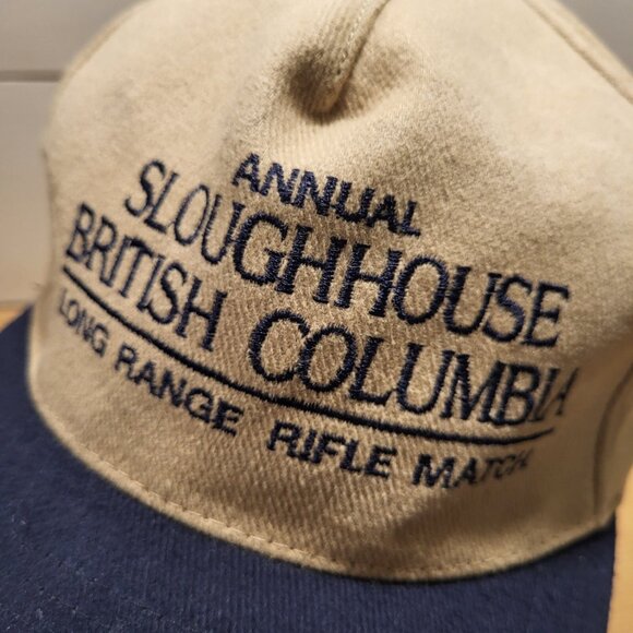 SLOUGHHOUSE BC Rifle Match Hat Strapback Baseball Vintage Cap Dad Trucker - Picture 2 of 9